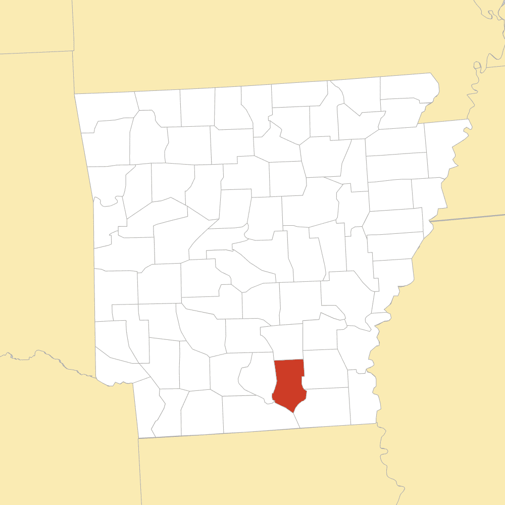Bradley County map