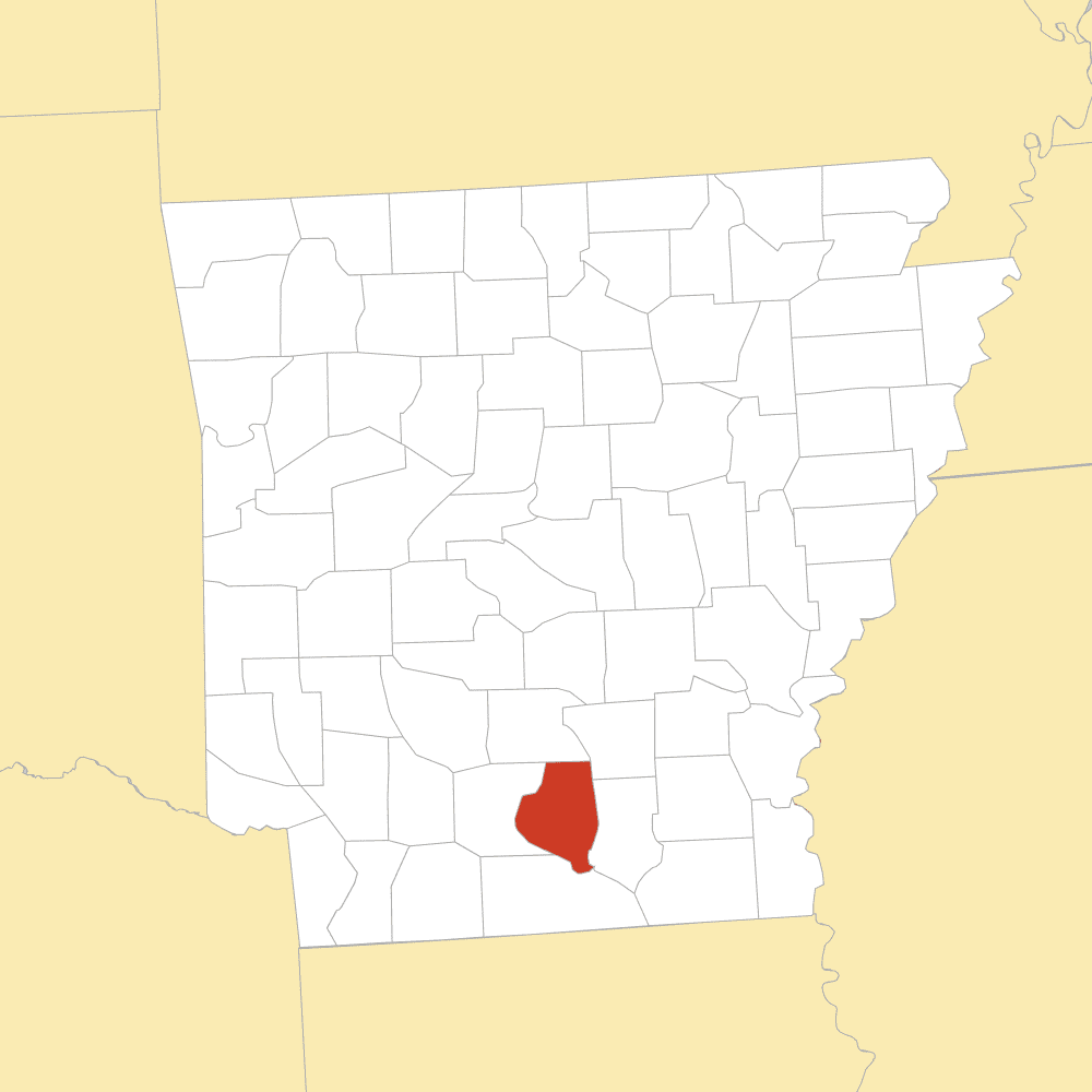Calhoun County map