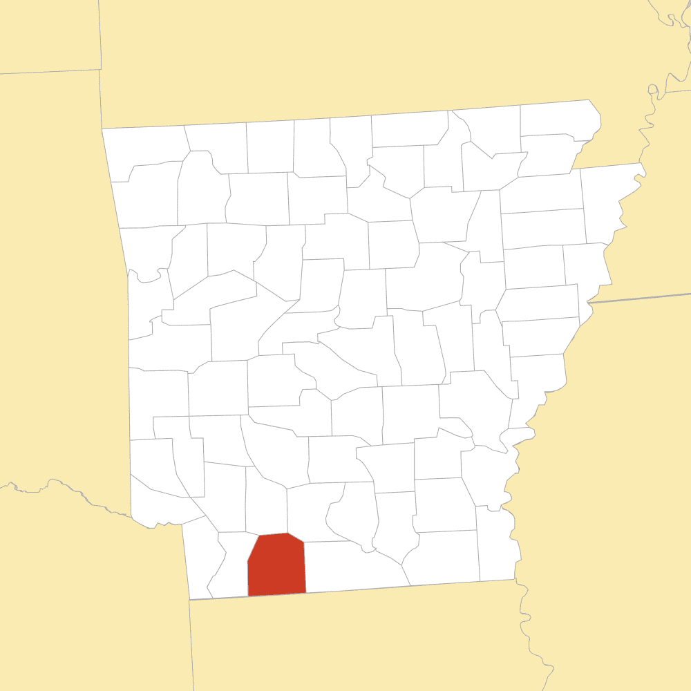 Columbia County map