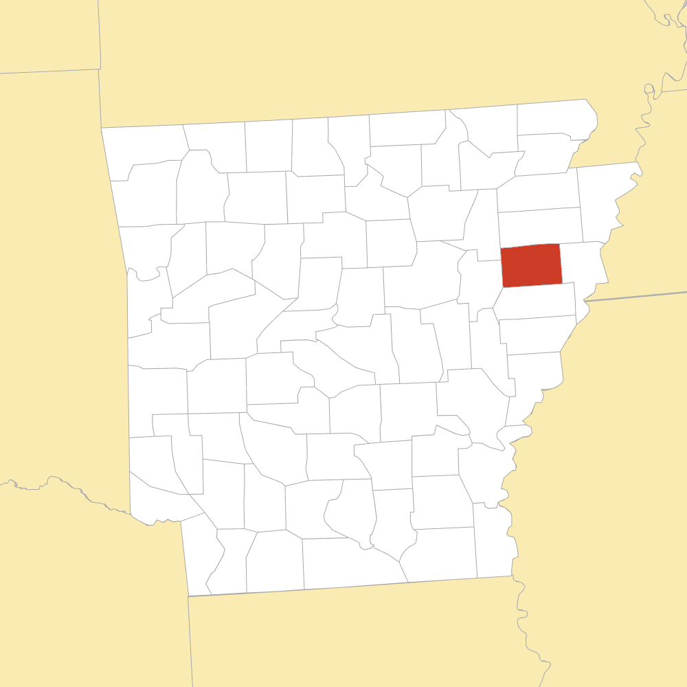 Cross County map
