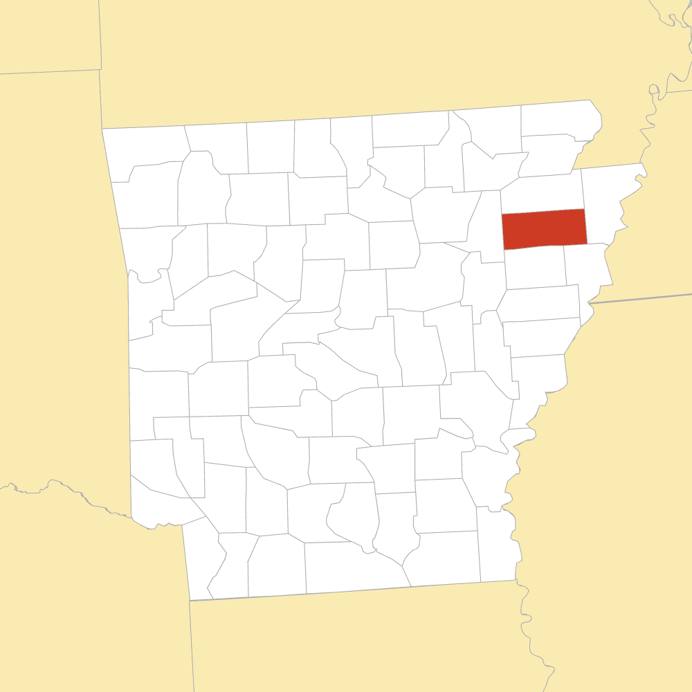 Poinsett County map